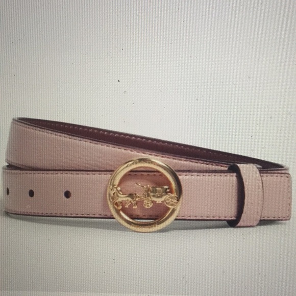 COACH HORSE & CARRIAGE BUCKLE BELT (25MM) (NWT) - Picture 2 of 11